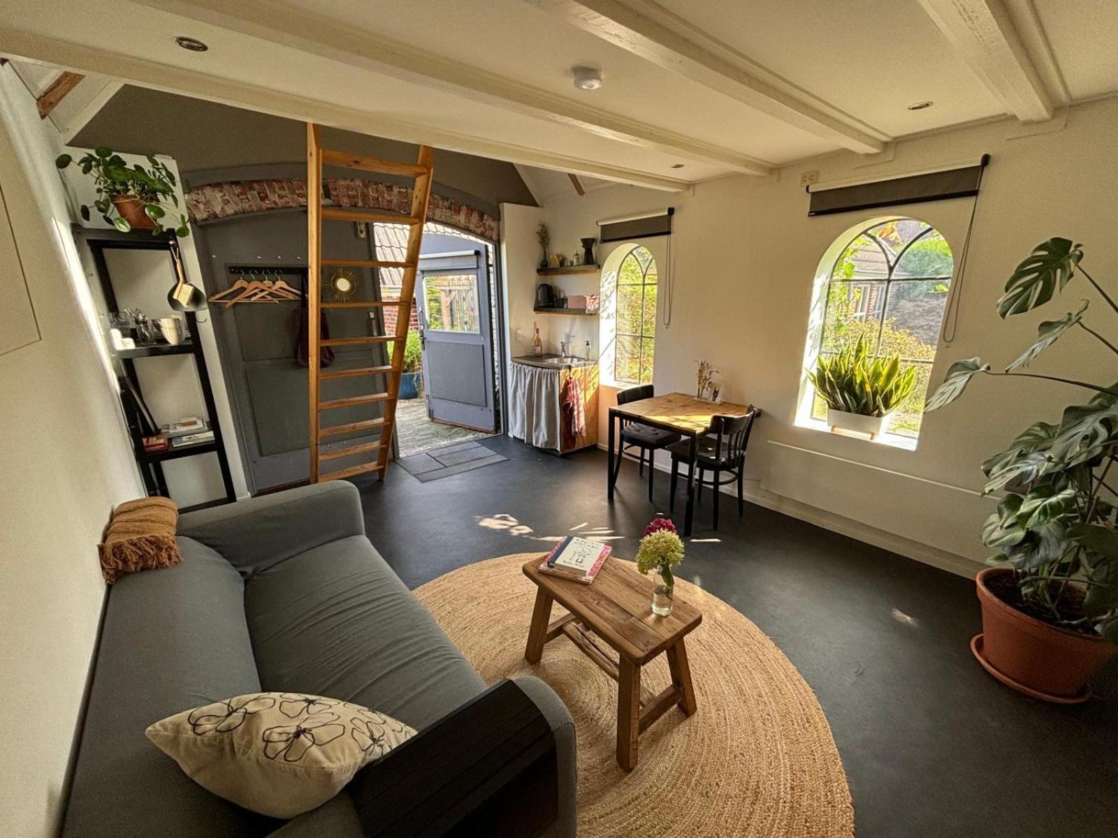 הוילה Peize Tiny House De Smederij מראה חיצוני תמונה